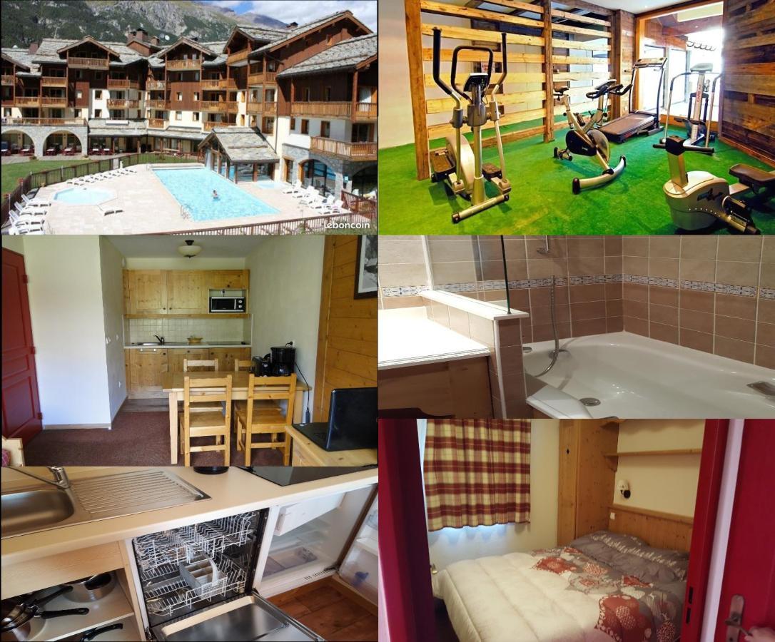 Residence Les Alpages 4 Etoiles - Appartement 4 Personnes - Piscine, Hammam, Sauna, Jacuzzi - Valcenis 73480 Lanslebourg-Mont-Cenis Exterior foto