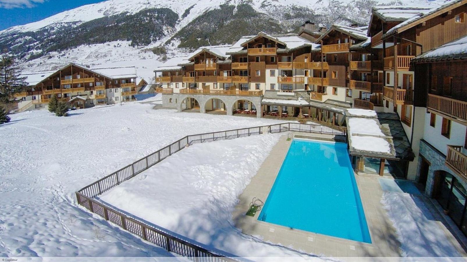 Residence Les Alpages 4 Etoiles - Appartement 4 Personnes - Piscine, Hammam, Sauna, Jacuzzi - Valcenis 73480 Lanslebourg-Mont-Cenis Exterior foto